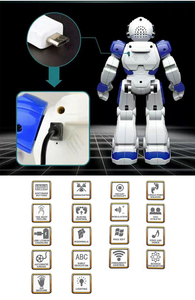 Robot de combate a control remoto multifuncional, juguete inteligente con música y luz - Product Image 4