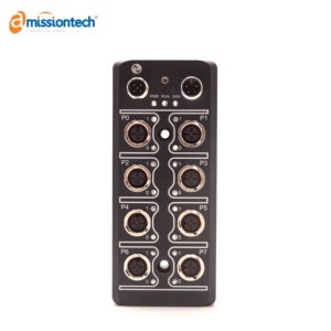 Amsone Custom Bayonet Snap Locking 8 Port Connection IO-Link Hub Slave Block Profitnet Ethercat for Automation Package Equipment - Product Image 2