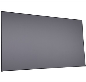 Pantalla de 120 pulgadas alr ust marco fijo 16:9 UST ALR pantallas de proyección PET black diamond projector screen - Product Image 1