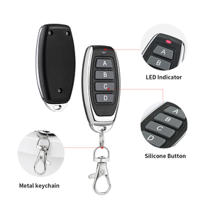 Universal 4-Tasten 433MHz LED Wireless RF Transmitter Automatische Klon fernbedienung für Garagentor 433MHz Kopiercode-Duplikator - Product Image 5