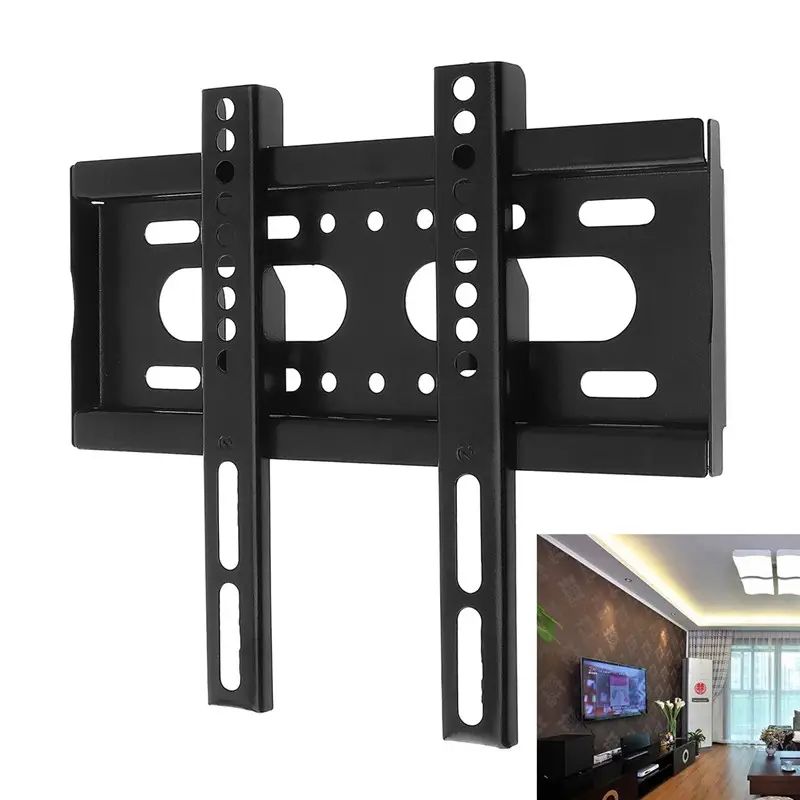 25KG Suporte de montagem na parede TV Fixo Flat Panel Plasma TV Frame Stand para 14-42 polegadas LCD LED Monitor Titular R1043