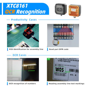 XTC8161 Various Industrial Automated Barcode <strong>Verification</strong> Camera Machine Data Matrix QR <strong>Code</strong> Scanner - Product Image 4