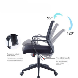 Modern Cheap Offical <strong>Durable</strong> Gest Waiting Conference <strong>Computer</strong> Staff Swivel Conference Ergo 3 Lever Green Mesh <strong>Executive</strong> Chair - Product Image 5