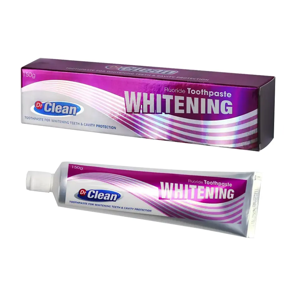 Professional Anti-Cavity Mint Cool Stain Removal Whitening Fluoride Toothpaste For Adult