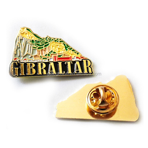 HOT Lưu Niệm Biểu Tượng Tùy Chỉnh Gibraltar Quốc Gia Cờ Pins Tráng Men Huy Hiệu Gibraltar Lưu Niệm Huy Hiệu Pins - Product Image 4