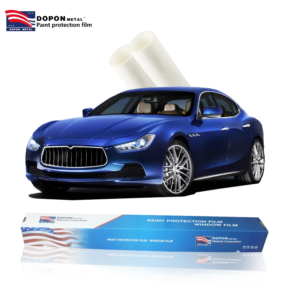 Dopon non yellowing PPF TPU wrap self healing packaging film nano coating PPF car paint protective film