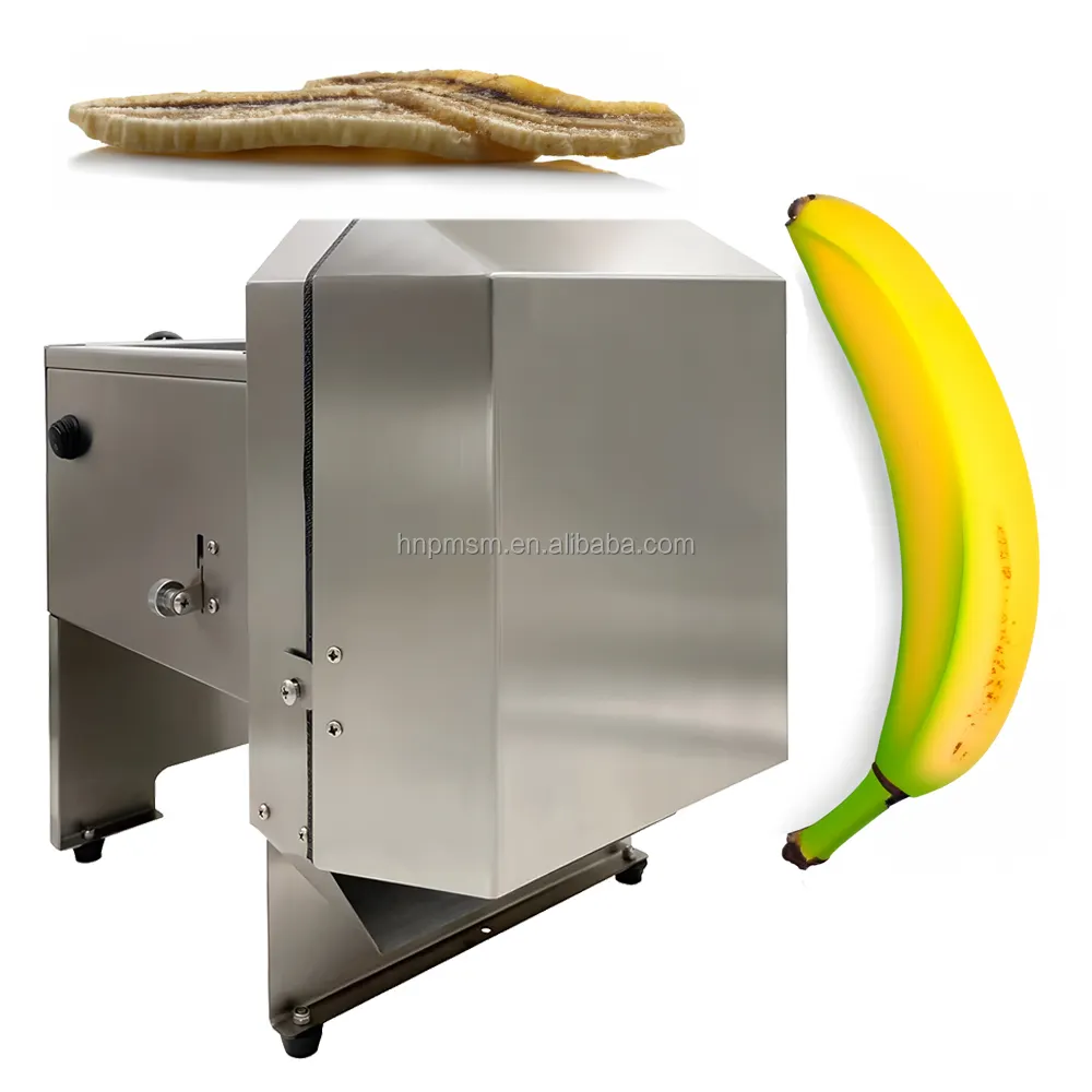 Machines de fabrication de chips de banane longues de qualité Machine à trancher les chips d'orange de pomme de terre banane en gros pour chips de banane