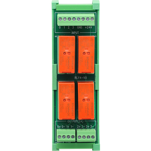 Entrada de señal de control de 24V Interfaz de relé de 4 canales Módulo de placa de expansión Io - Product Image 2
