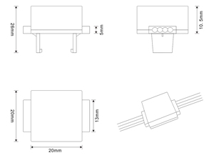 Esterno RGB LED Pixel tenda schermo P55 P100 a matrice di punti SMD3535 programmabile Display a griglia a LED - Product Image 6
