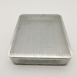 Tùy Chỉnh Bạc Thép Không Gỉ Độ Chính Xác Cao Sử Dụng Hàng Ngày Lưu Trữ Giỏ Nắp Thiết Kế Linh Hoạt Phong Cách Hiện Đại Tùy Chỉnh Kích Thước Chấp Nhận - Product Image 4