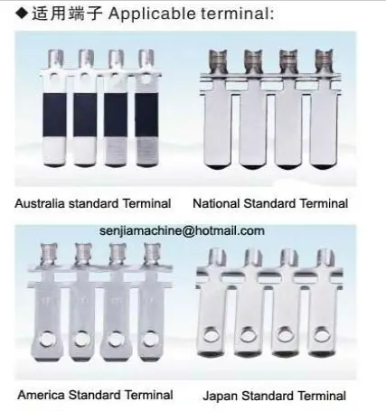 Terminal único Manual de alta eficiencia de para máquina de procesamiento de cables de 2 núcleos y 3 núcleos