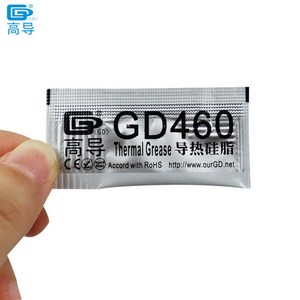 MB05 Net ağırlık 0.5 Gram GD460 Mini çanta ambalaj Lot başına 200 parça termal gres macun soğutucu bileşikler CPU soğutucu için - Product Image 3