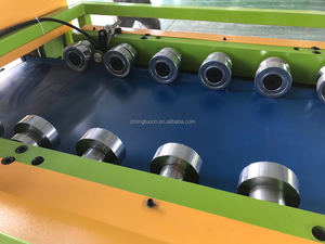Automatische Flexibele Gekleurde Stalen Tegel Maken Draagbare Staande Naad Metalen Dakmachine Motor Motor Tandwiel Plc Controle Hydraulische - Product Image 4