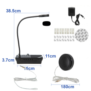 <strong>Counter</strong> <strong>Intercom</strong> <strong>System</strong> Handheld Window <strong>Intercom</strong> Two-<strong>Way</strong> E350 - Product Image 2