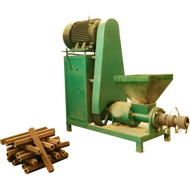 China Manufactured reasonable price coconut shell charcoal briquette machine charcoal briquette compressor machine