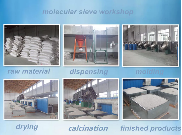 Groothandel Prijs Zeoliet 4A Moleculair zeef Adsorptieve stof Luchtcompressor moleculair zeef adsorptieve stof lithium zeoliet 5
