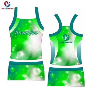 Özel son seksi çocuk cheer üst giysi yüceltilmiş cheer üniforma yetişkin çocuklar amigo formaları - Product Image 1
