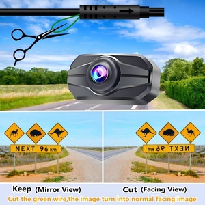 Monitor de 4,3 pulgadas para pantalla Lcd de coche, cámara de marcha atrás de coche, cámara de ayuda de marcha atrás, sistema de cámara de visión trasera para camión - Product Image 3