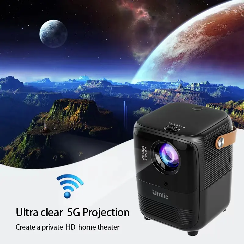 2023 vendita calda nuovo arrivo A008 proiettore fabbrica portatile Smart Android 3d 4k proiettore Mini Mini proiettore portatile