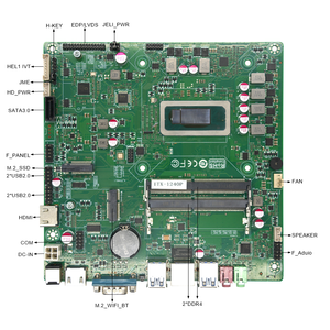 <span class=keywords><strong>Intel</strong></span> <span class=keywords><strong>Core</strong></span> I5-1240p I3 <span class=keywords><strong>I7</strong></span> processore Mini ITX DDR4 scheda madre 64GB Max RAM doppio canale di memoria SATA All-in-One PC nuovo
