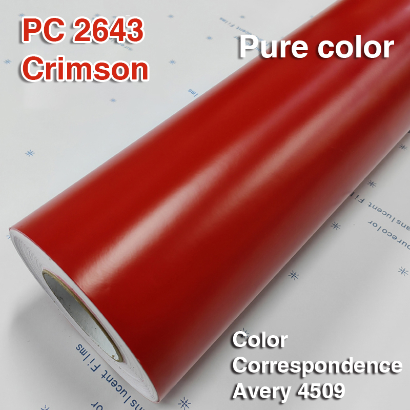Film graphique translucide Crimson 2643