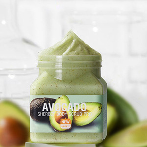 कस्टम लोगो नैचुअल कार्बनिक गहरी सफाई और सफेद मॉइस्चराइजिंग फल स्क्रैपिंग शरीर स्क्रब - Product Image 4