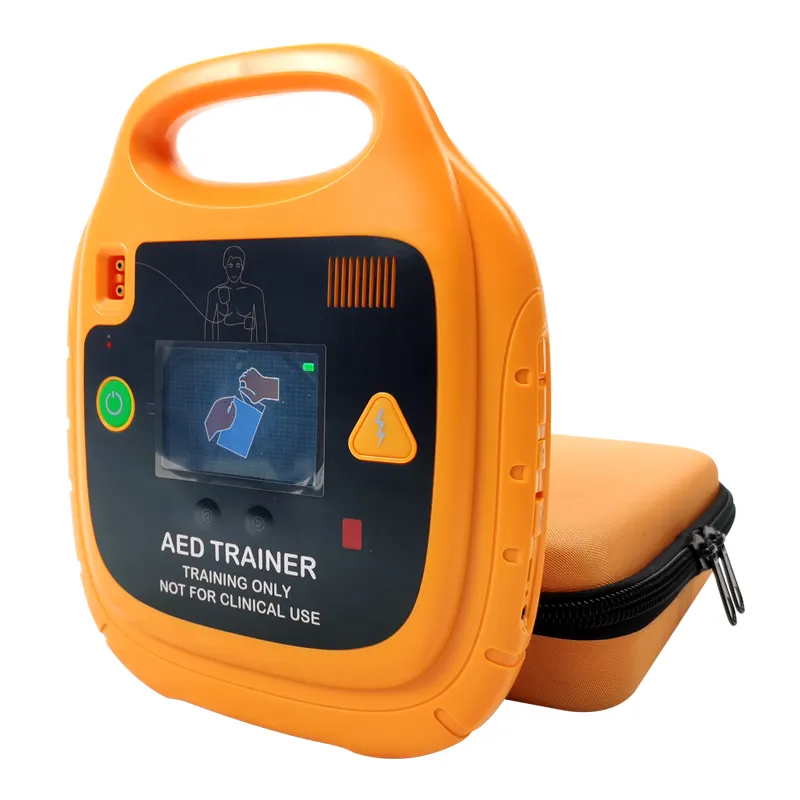 医療用ポータブル自動AED除細動器モニター外部応急処置AED