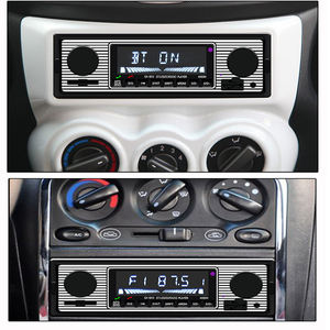 Yüksek kaliteli FM radyo alıcısı desteği Aux SD USB MMC uzaktan kumanda klasik tarzı 1Din araba Stereo araba MP3 çalar ISO portu - Product Image 4