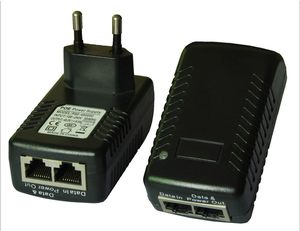 24V 0.5A POEインジェクターアダプター<span class=keywords><strong>DC</strong></span>出力タイププラグイン充電器 & アダプター製品タイプ