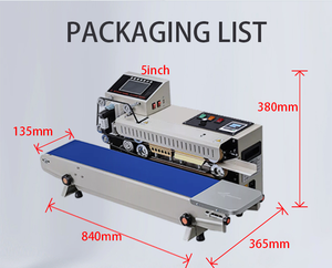Beutel versiegelung maschine mit Codierung Verfalls datum Wettbewerbs fähiger Preis Codierung Lasercode-Drucker - Product Image 5