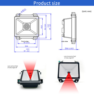 Emt8061 quét nhanh USB RS232 hộ chiếu ID Đầu đọc thẻ 1D 2D QR Máy Quét Mã Vạch nhúng mrz PDF417 máy quét - Product Image 6