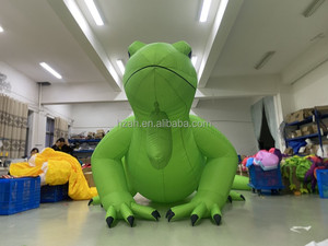 Tùy chỉnh <span class=keywords><strong>Inflatable</strong></span> màu xanh lá cây <span class=keywords><strong>Iguana</strong></span> mô hình <span class=keywords><strong>Inflatable</strong></span> thằn lằn phim hoạt hình bóng với ánh sáng LED cho rừng chủ đề tổ chức sự kiện - Product Image 4