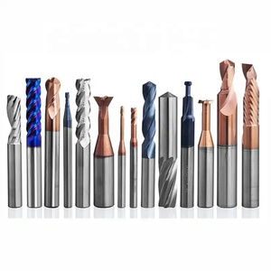 Yüksek sıcaklık Tungsten karbür 4F karbür ucu frezeleri Metal CNC araçları freze uçları Spiral flüt freze kesicisi için kesme - Product Image 1