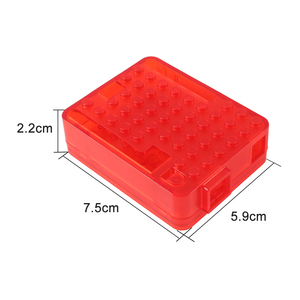 Custodia in plastica ABS per Arduino per scatola di copertura della scheda di sviluppo Uno R3