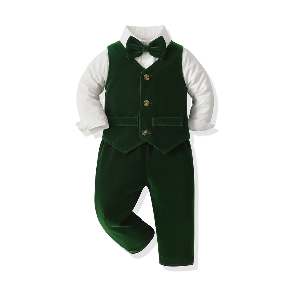 Velours Noël Vert Foncé