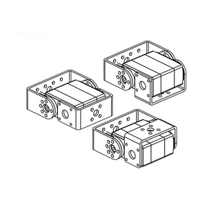 RDS3218 20KG Digital roboter für Arduino Servo Lange kurze U-Halterung mit Metall getriebe motoren für wind getriebenes Roboter boot