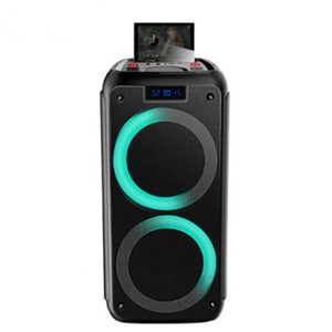 Temeisheng TMS-825 Portátil Indoor/Outdoor Sem Fio <span class=keywords><strong>Speaker</strong></span> / Party <span class=keywords><strong>Speaker</strong></span> com Luzes Ambientais Original Pro So