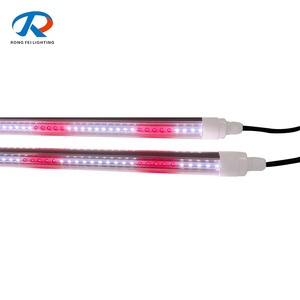 Newly Functional Waterproof Full Spectrum T8 <strong>Led</strong> Growing Lamp <strong>Tube</strong> for Plants <strong>Light</strong> Fixture bar for Plant Shelf <strong>Vertical</strong> Farming - Product Image 1
