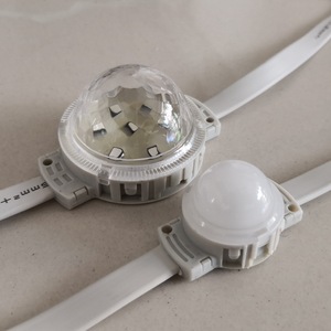 Yüksek kalite 6 adet SMD 5050 dmx veya IIC kontrol RGB IP68 tam renkli dijital rgb led piksel modül lamba için açık cephe aydınlatması - Product Image 2