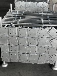 Stahl Elektrisch verzinktes Rahmen gerüst Verstellbare Schraubens tütz basis Wagenheber gerüst Wagenheber basis für System gerüste - Product Image 4