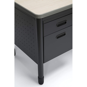 Mesa de oficina de acero de alta calidad, escritorio de oficina ejecutiva con cajón - Product Image 6
