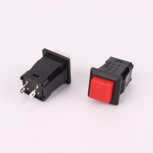 Button <strong>Switch</strong> Ds-429 Square Self-locking <strong>Switch</strong> 2pin <strong>Switch</strong> Button Red Button PBS1-12 - Product Image 3