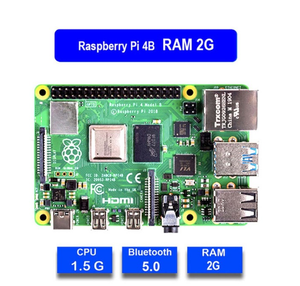 Original Raspberry Pi 4 Modelo B 4B 1,5 GHz 2,4/5,0 GHz WIFI Case Cooling Heatsink Fuente de alimentación 2019 - Product Image 2