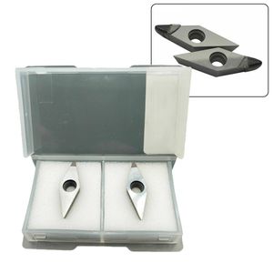 <strong>PCD</strong> Inserts VCGW160404 Diamond <strong>Cutter</strong> Tools Carbide <strong>PCD</strong> End Mill <strong>Cutter</strong> - Product Image 1