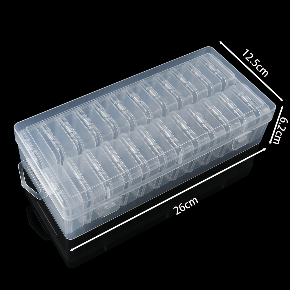 Caja de plástico PP (aprox.12.5*26cm)