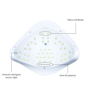 高品质定制太阳X5 Max高品质沙龙美甲工具，快速干燥双灯和液晶显示器 - Product Image 6