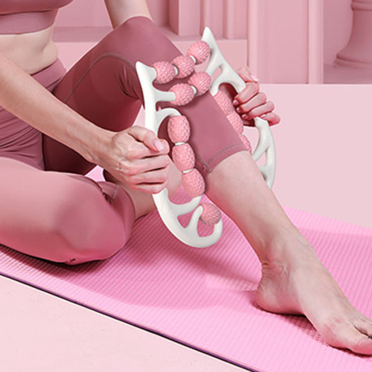 New Design Trigger Point Muscle Massager U Shape Rolling Massager 360 Deep Tissue Relaxer