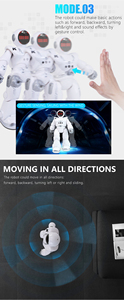 HOSHI JJRC R18 Intelligenter RC-Roboter 2.4G Gesten sensor Intelligente Programmierung Automatische Präsentation RC Toys Dance Music Songs Light - Product Image 4
