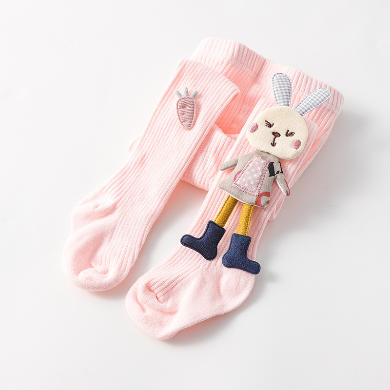 Collant rosa (bambola grande coniglio ravanello)