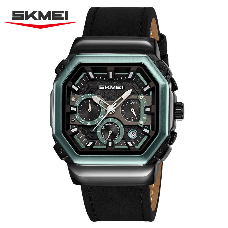 สีดำ/สีเขียว-หนัง